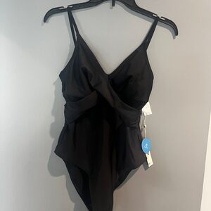 Cupshe Black One Piece Swimsuit